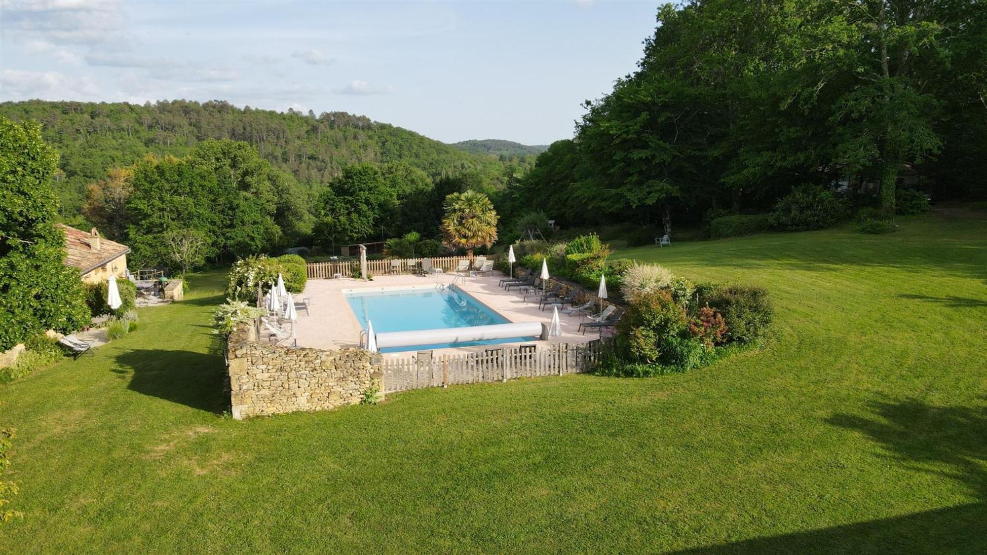 Domaine De Cournet Haut, A 17Th Century Property Set On A Calm, Idyllic Domain With Pool, Tennis, Bikes And More Les Vauries Exterior foto